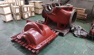 單級雙吸式離心泵的拆卸 單級雙吸式離心泵的拆卸